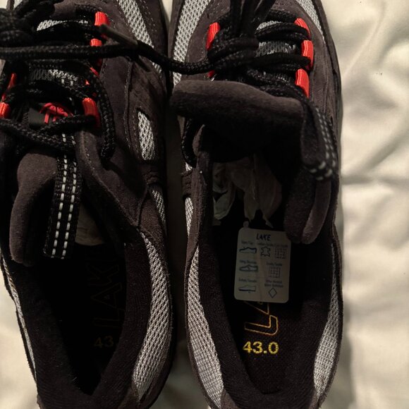 Lake MX60 Gray/Red Mountain Cycling Shoes👟👟 - Picture 2 of 6